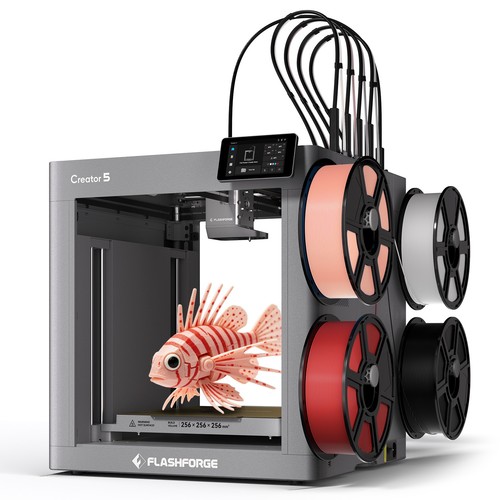 Flashforge creator 3d - flashforge, 5